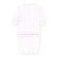 Leaping Bunnies Print Ruffle Converter - Pink Magnolia Baby Girl