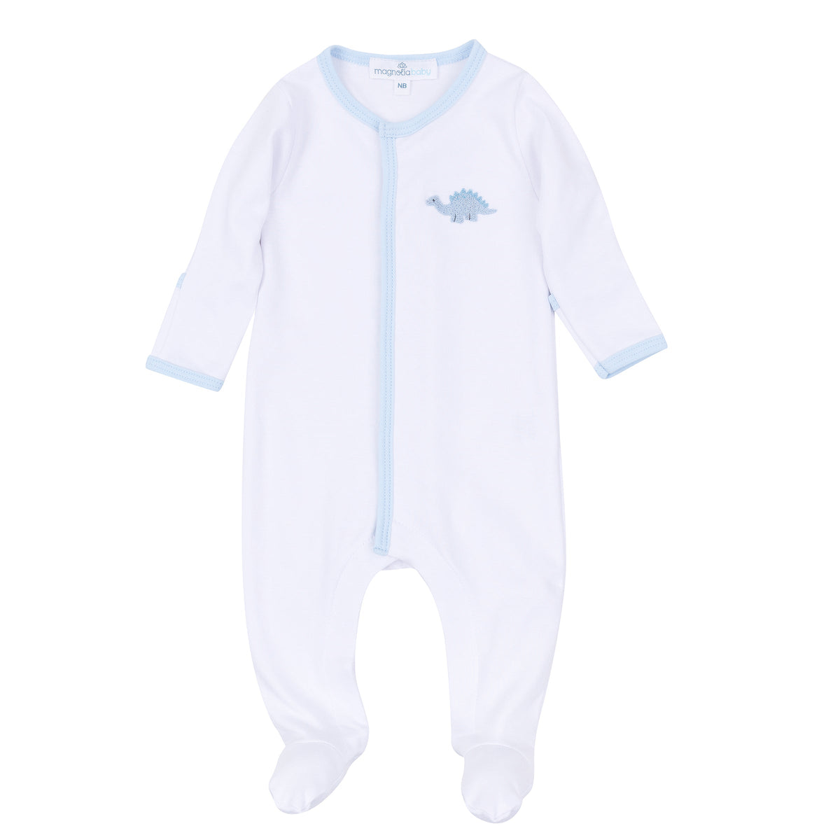 Baby Dino Footie - Magnolia Baby Boy