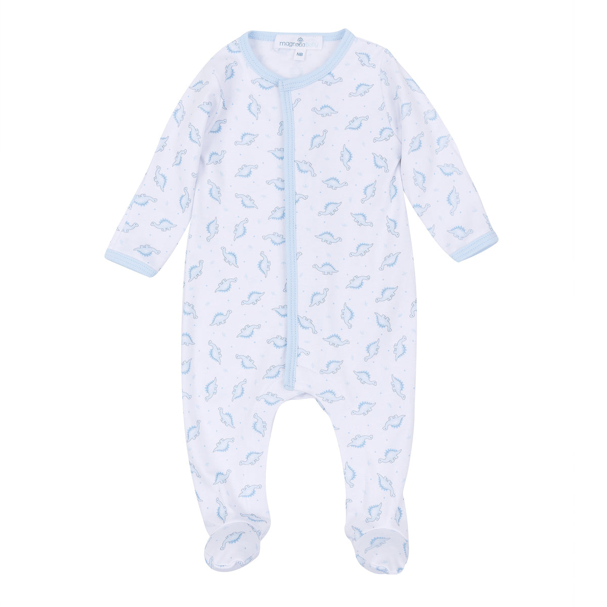 Baby Dino Print Footie - Magnolia Baby Boy