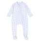 Baby Dino Print Zip Footie - Magnolia Baby Boy