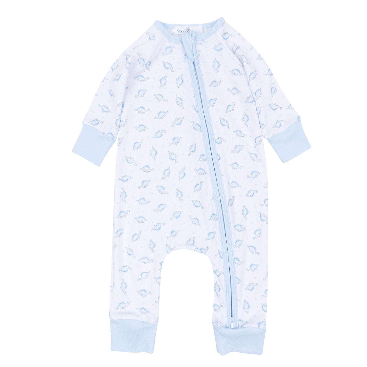 Baby Dino Print Zip Playsuit - Magnolia Baby Boy