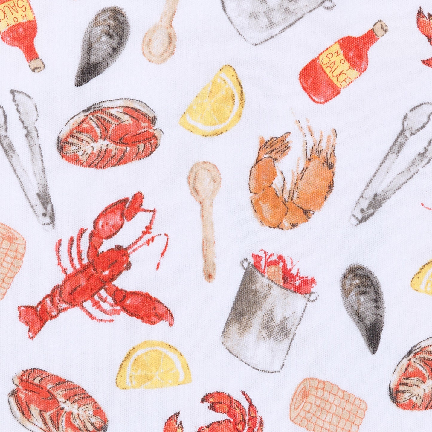 Crawfish Season Short Playsuit - Magnolia Baby Boy