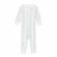 Bunny Hop Zip Pajamas - Sky - Luna and Arlo Boy