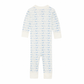 Bunny Hop Zip Pajamas - Sky - Luna and Arlo Boy