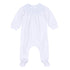 George Bishop Footie - White Light Blue - Magnolia Baby Boy