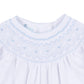 George Bishop Gown - White Light Blue - Magnolia Baby Boy