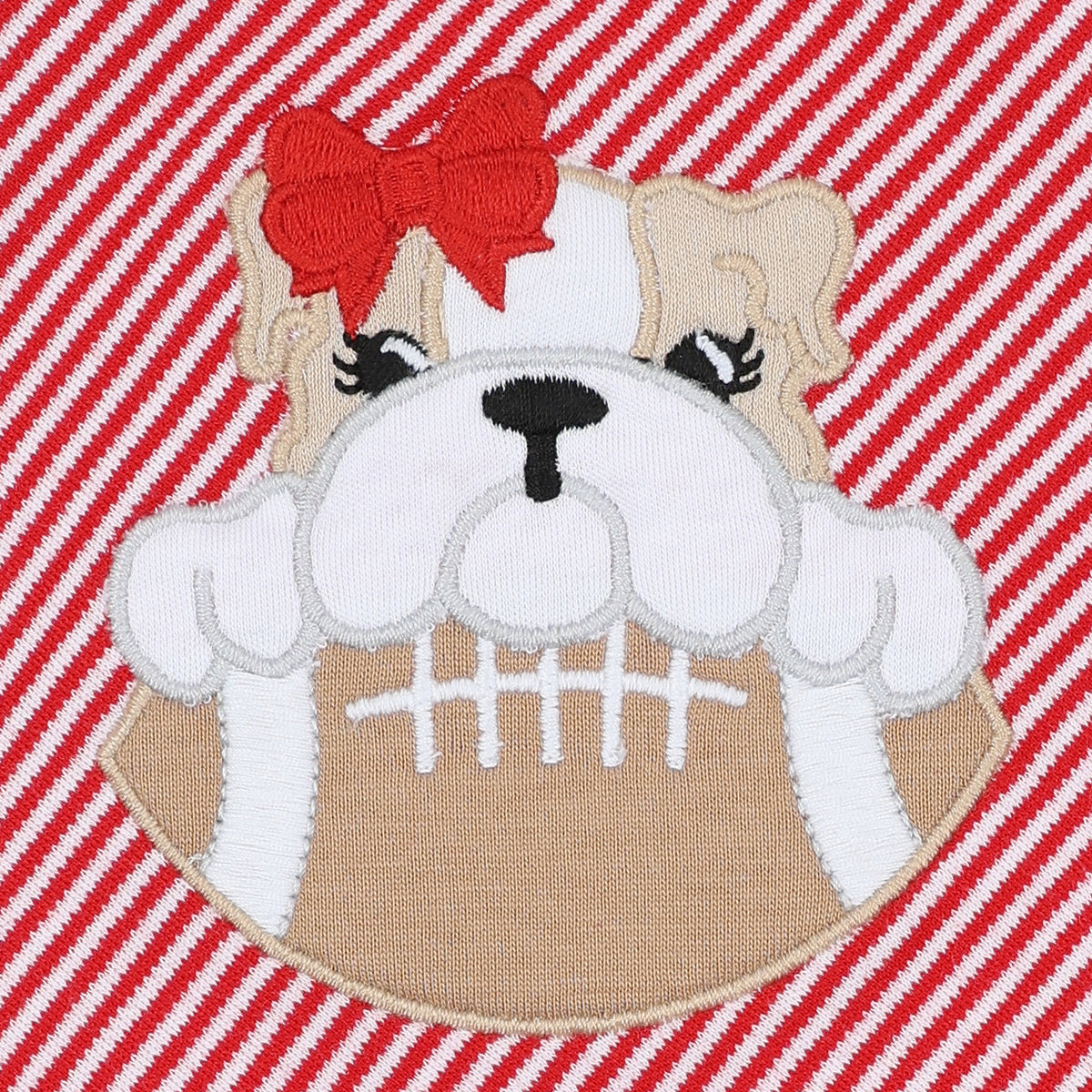 Bulldog Pride Applique Ruffle Converter