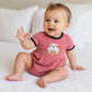 Bulldog Pride Applique Boy Bubble