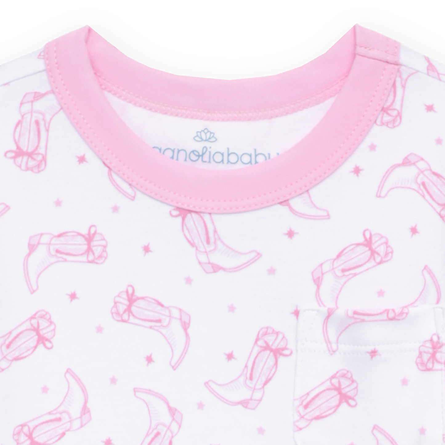 Darling Cowboy Boots Nightdress - Pink