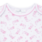 Darling Cowboy Boots Print Bodysuit - Pink