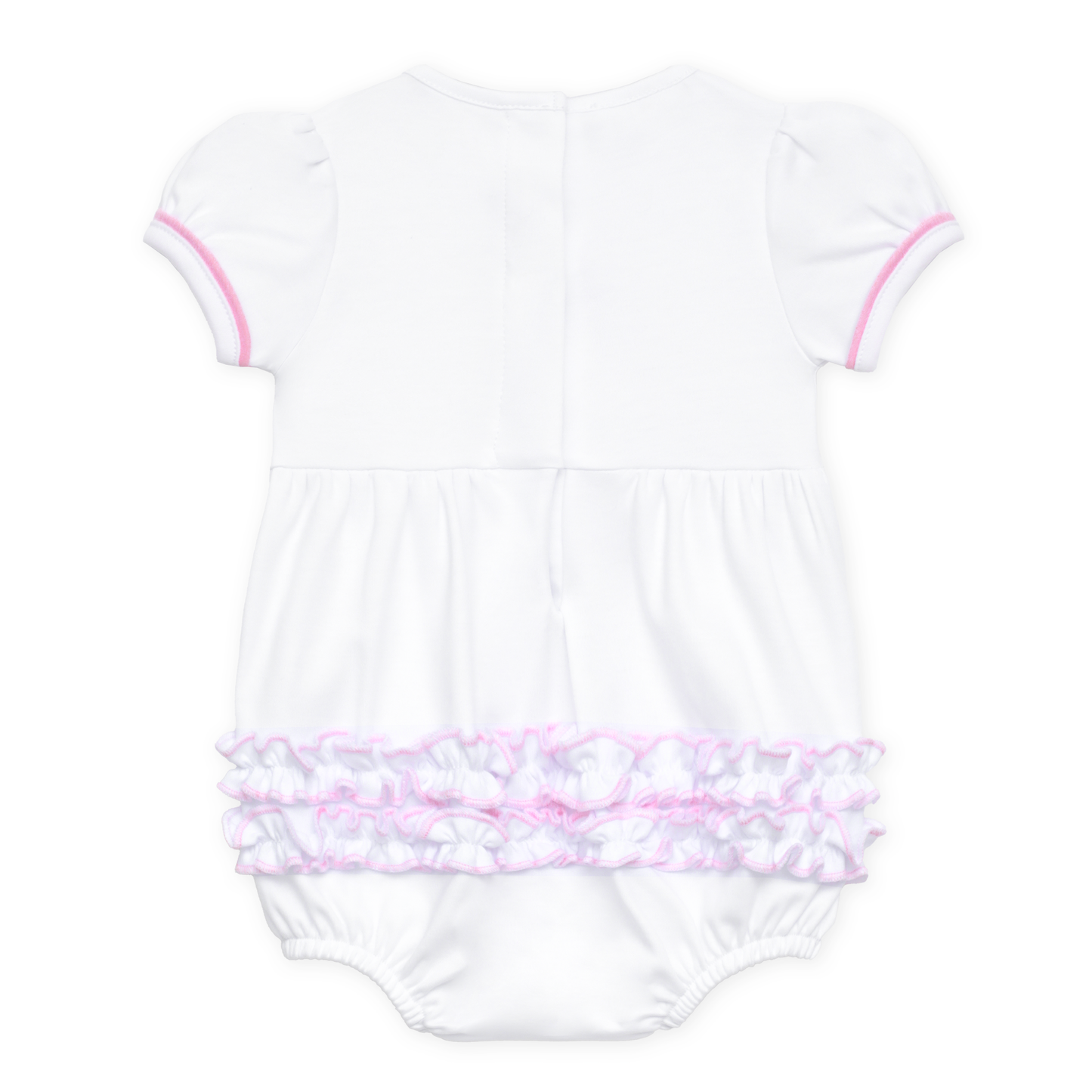 Darling Cowboy Boots Hand-Embroidered Bubble - Pink