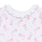 Darling Cowboy Boots Print Bubble - Pink