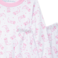 Darling Cowboy Boots Long Pajamas - Pink