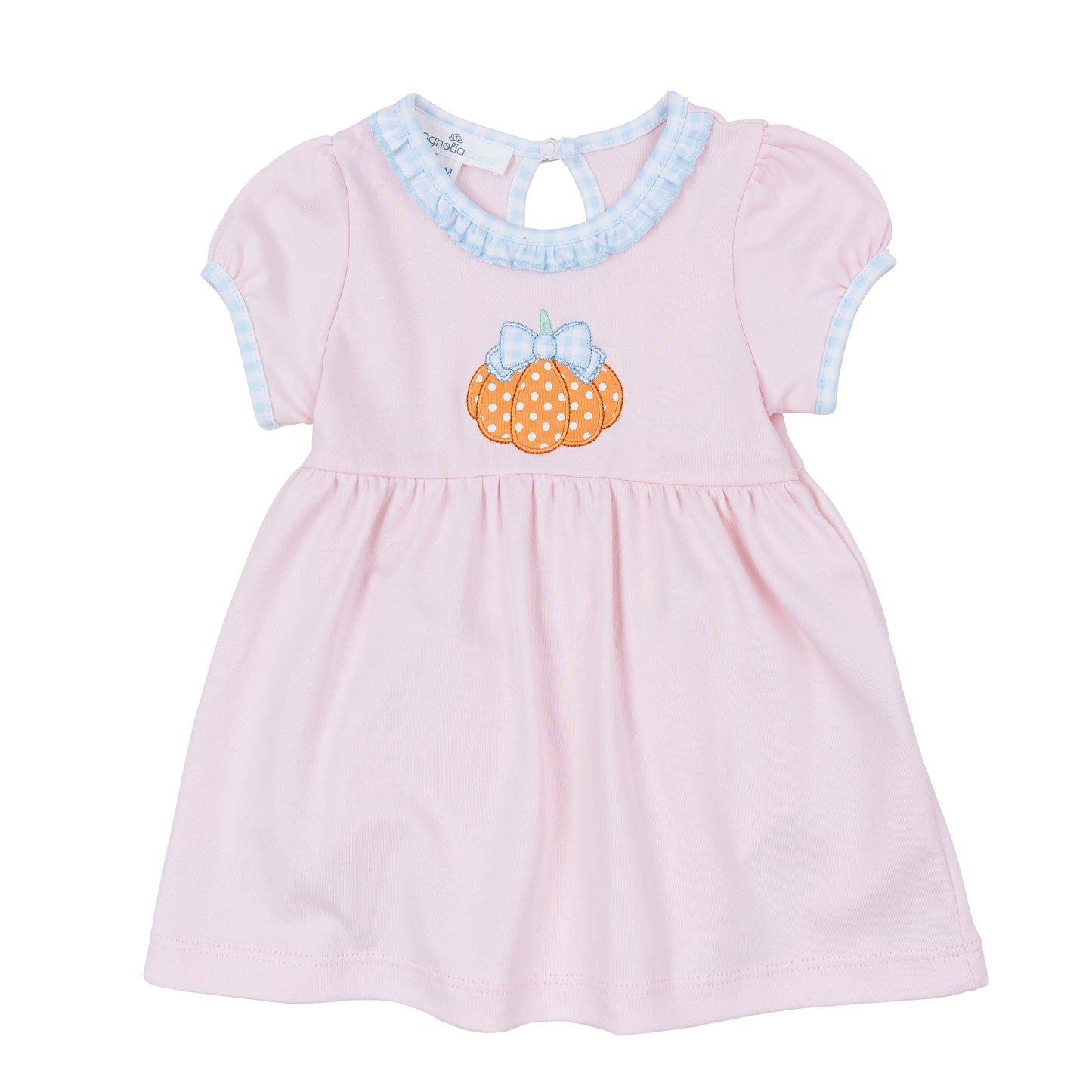 Bowtique Pumpkin Applique Dress - Magnolia Baby Girl