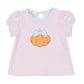 Bowtique Pumpkin Applique Short Sleeve T-Shirt - Magnolia Baby Girl