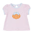 Bowtique Pumpkin Applique Short Sleeve T-Shirt - Magnolia Baby Girl