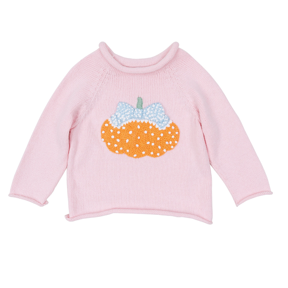 Bowtique Pumpkin Applique Pullover Sweater - Magnolia Baby Girl