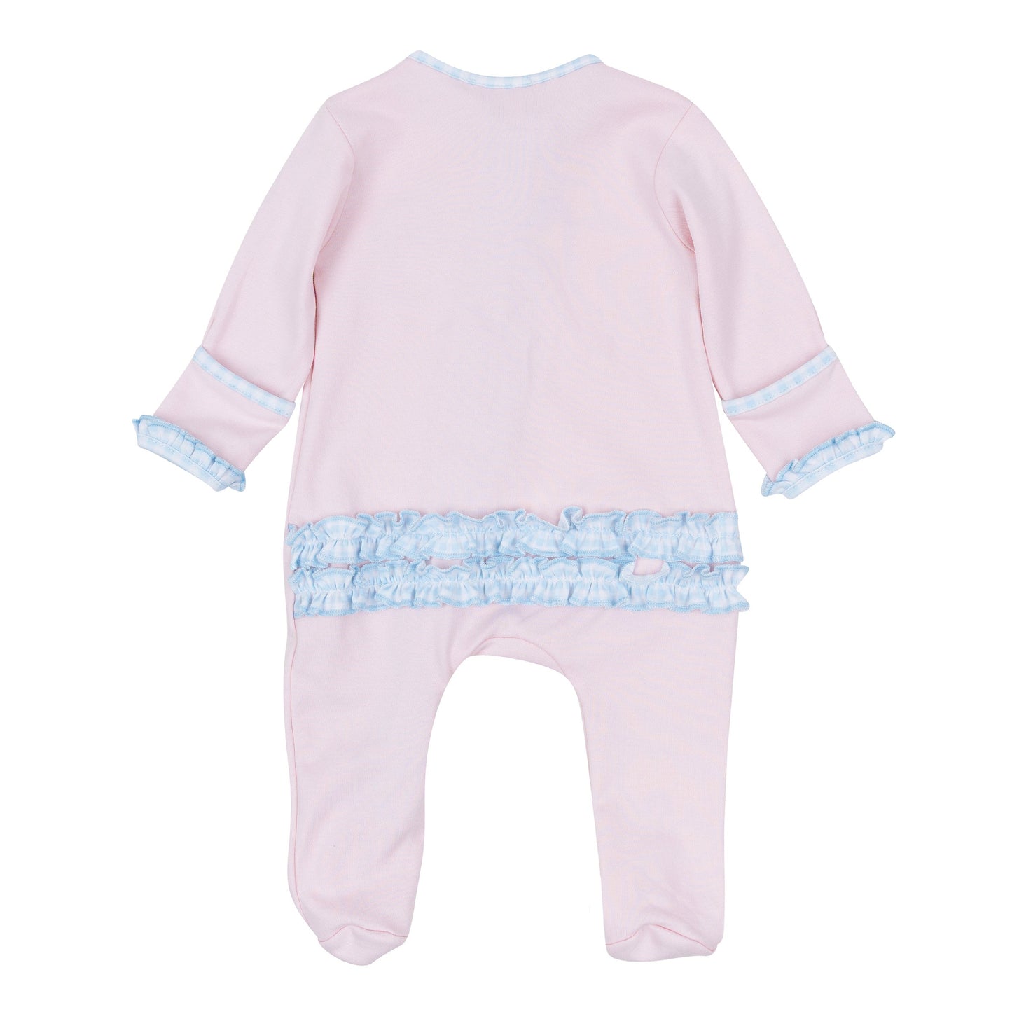 Bowtique Pumpkin Applique Ruffle Zip Footie - Magnolia Baby Girl