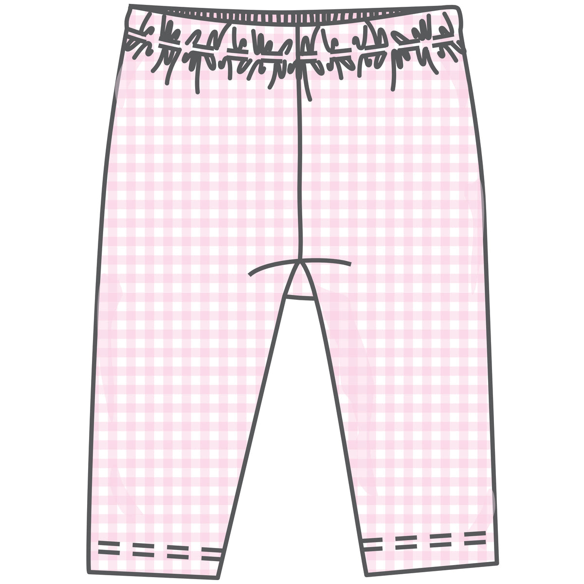 Sweet Golden Leggings - Pink Magnolia Baby Girl