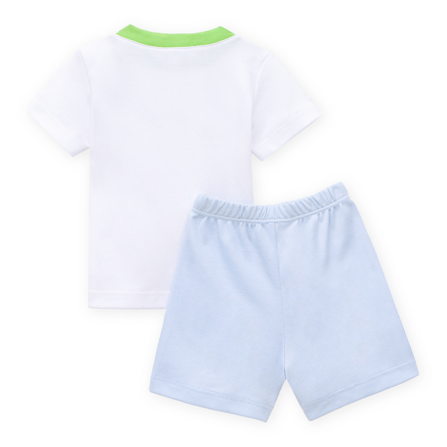 Bayou Baby Short Set - Light Blue