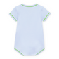 Bayou Baby Hand-Embroidered Bodysuit - Light Blue