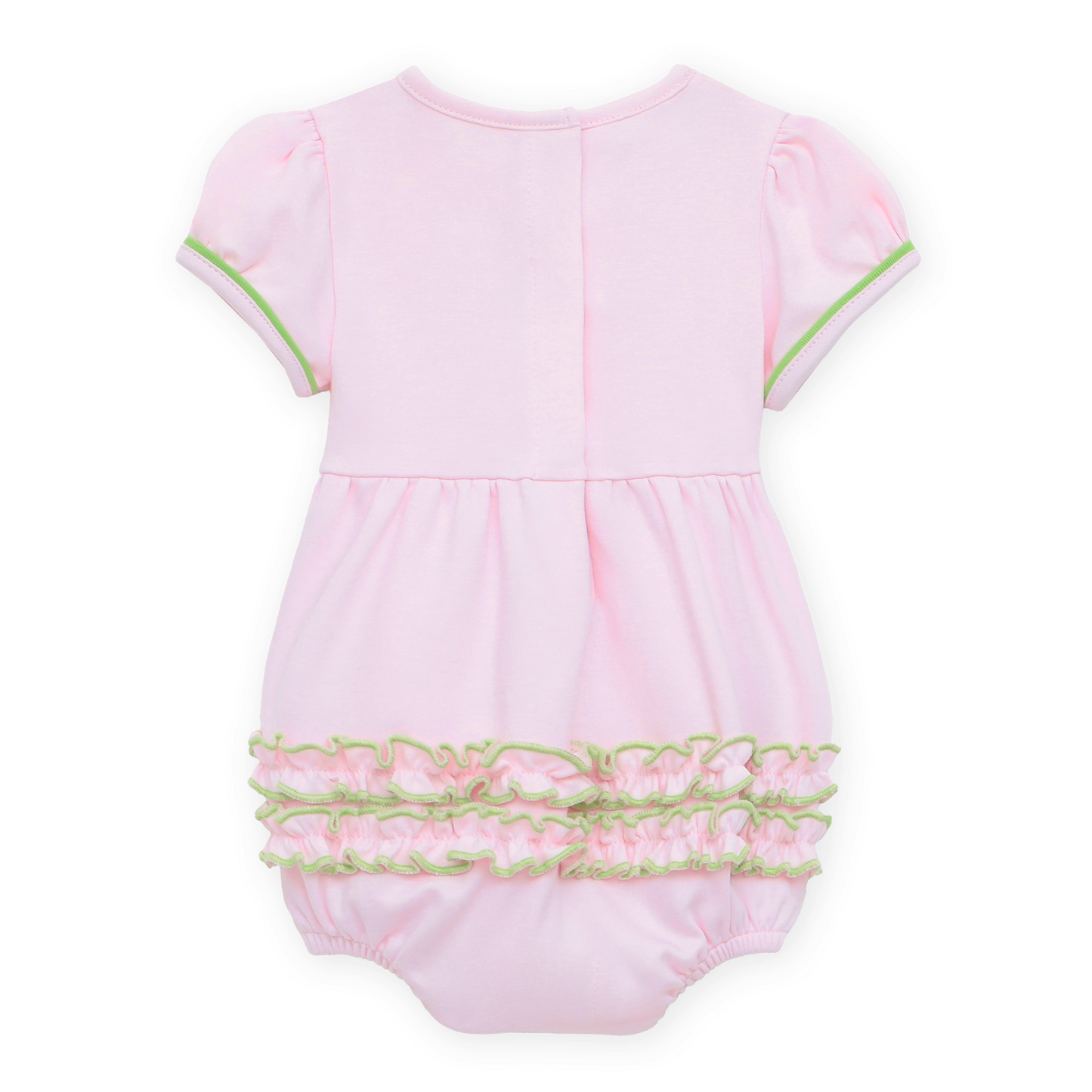 Bayou Baby Hand-Embroidered Ruffle Bubble