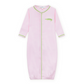 Bayou Baby Hand-Embroidered Ruffle Converter - Pink