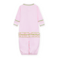 Bayou Baby Hand-Embroidered Ruffle Converter - Pink