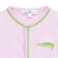 Bayou Baby Hand-Embroidered Ruffle Converter - Pink