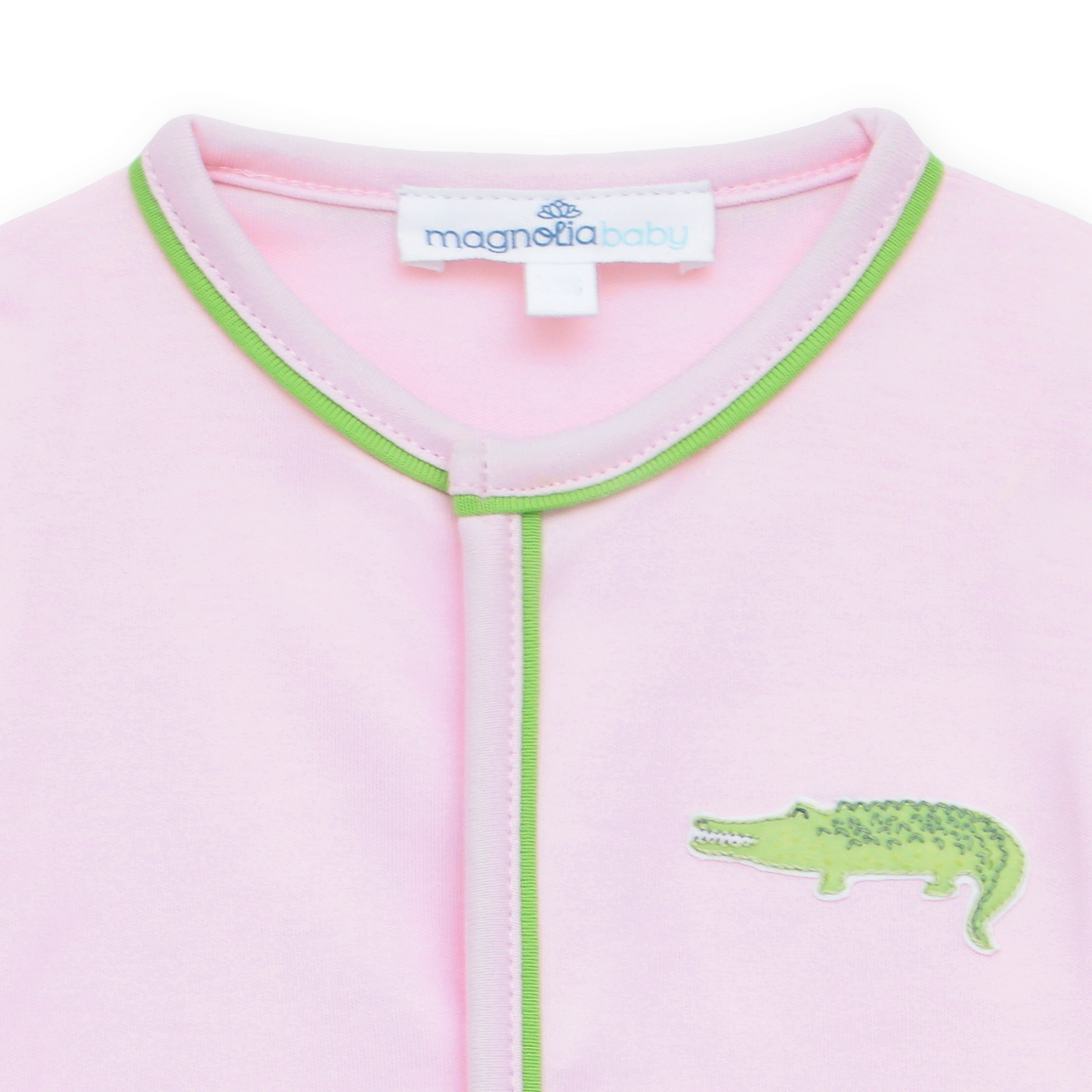 Bayou Baby Hand-Embroidered Ruffle Converter - Pink