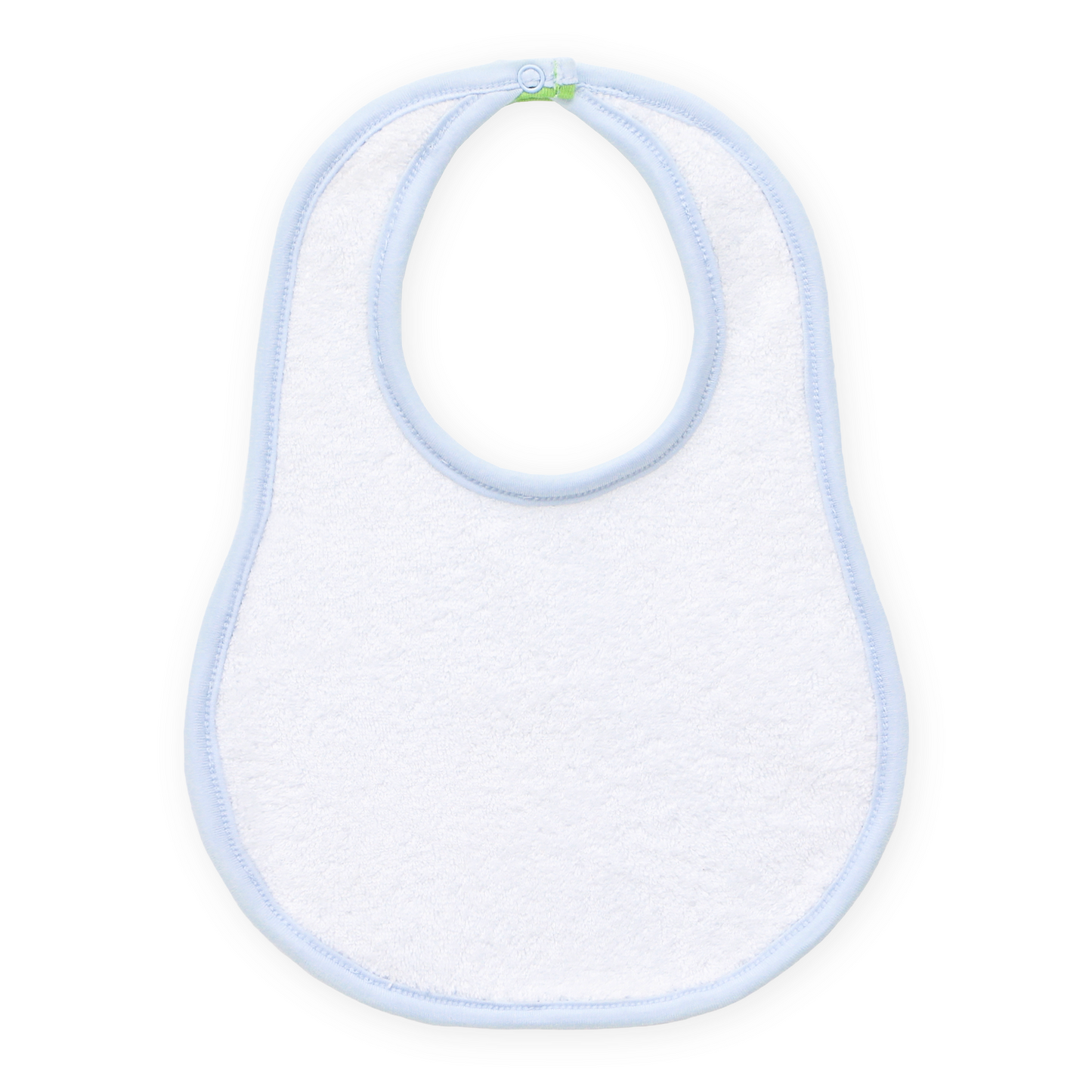 Bayou Baby Bib - Light Blue
