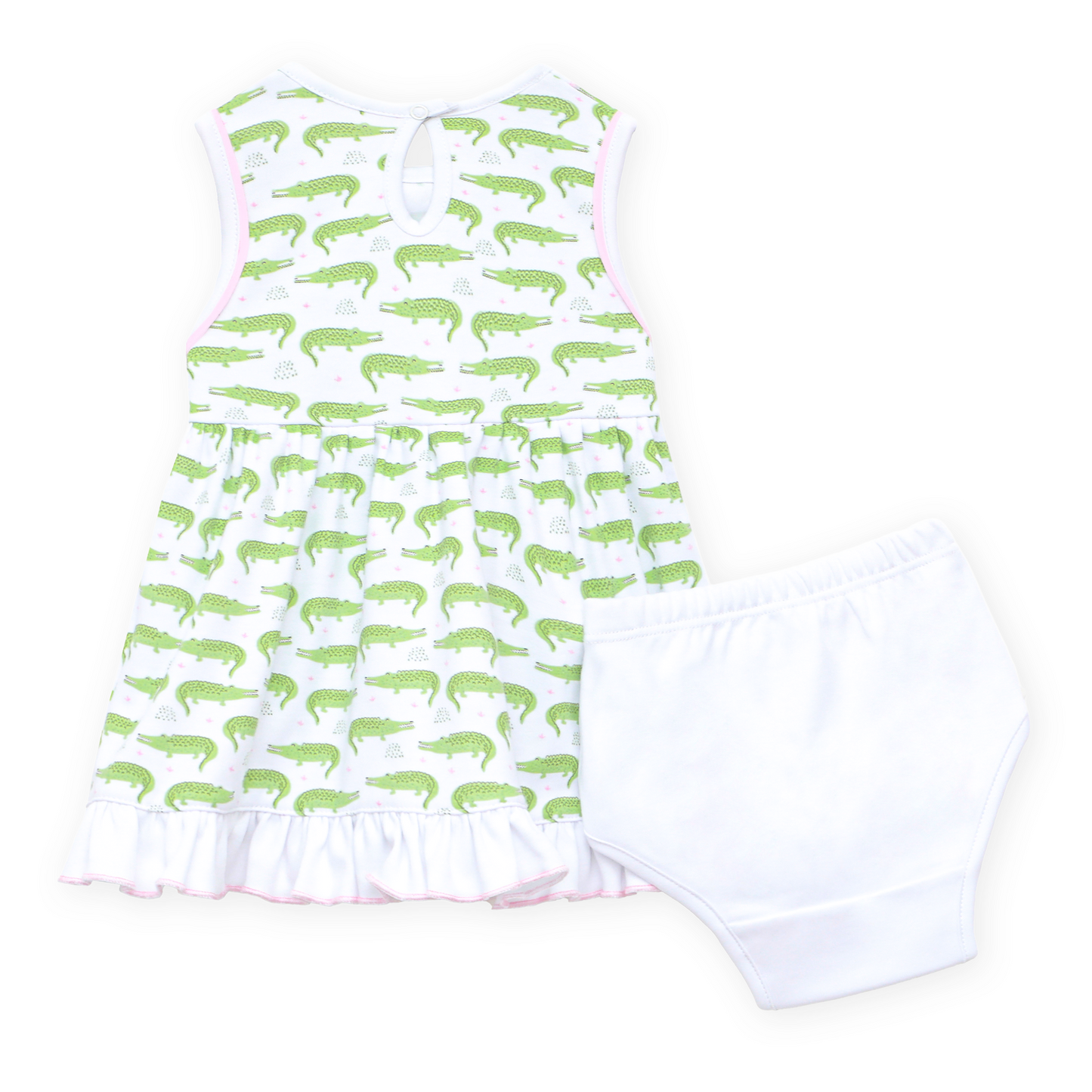Bayou Baby Print Dress - Pink