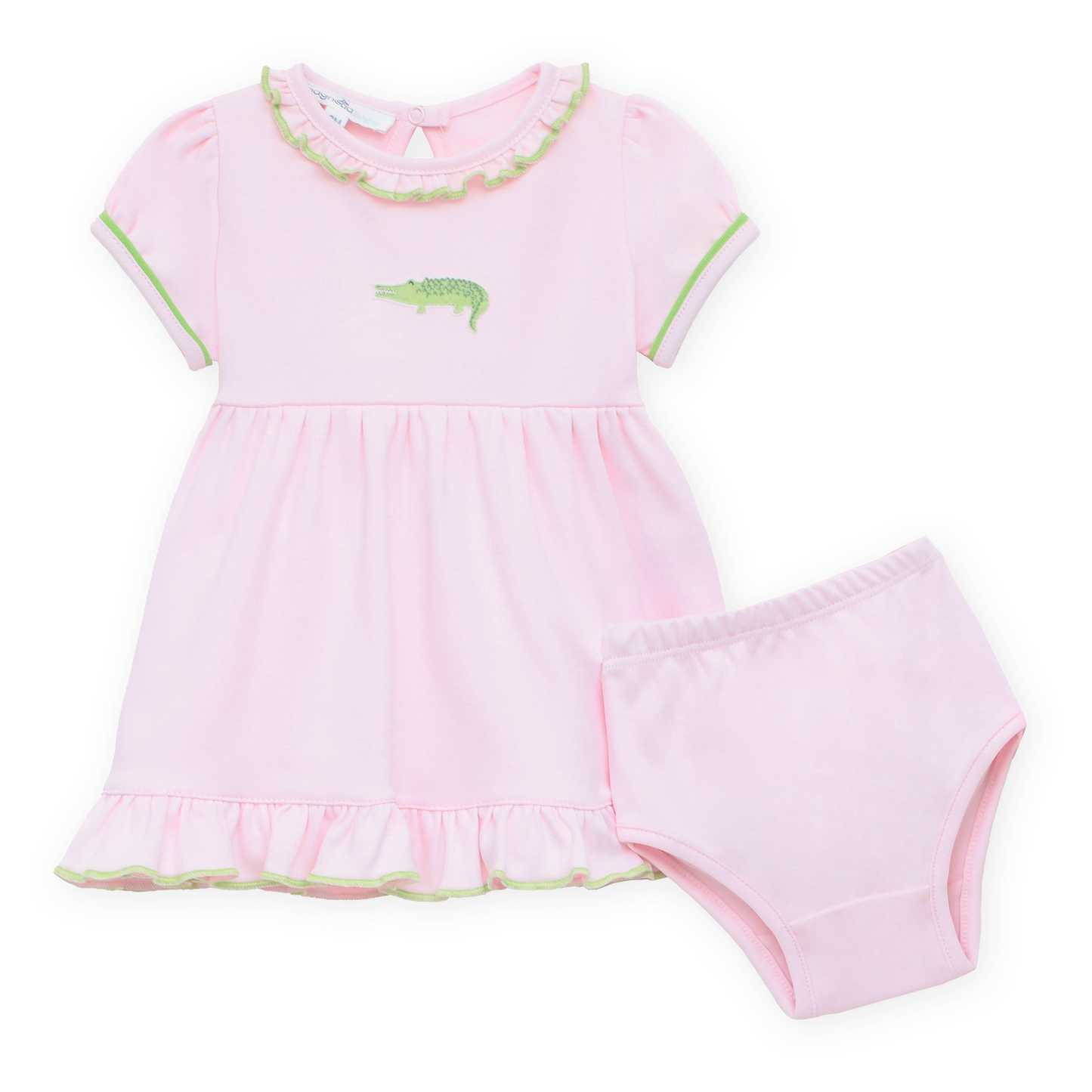 Bayou Baby Hand-Embroidered Dress