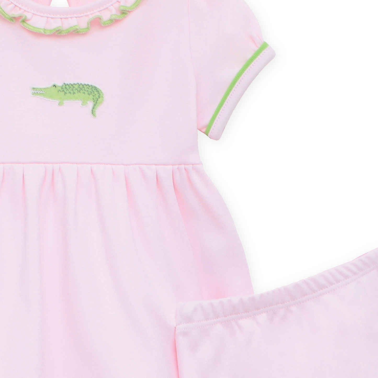 Bayou Baby Hand-Embroidered Dress