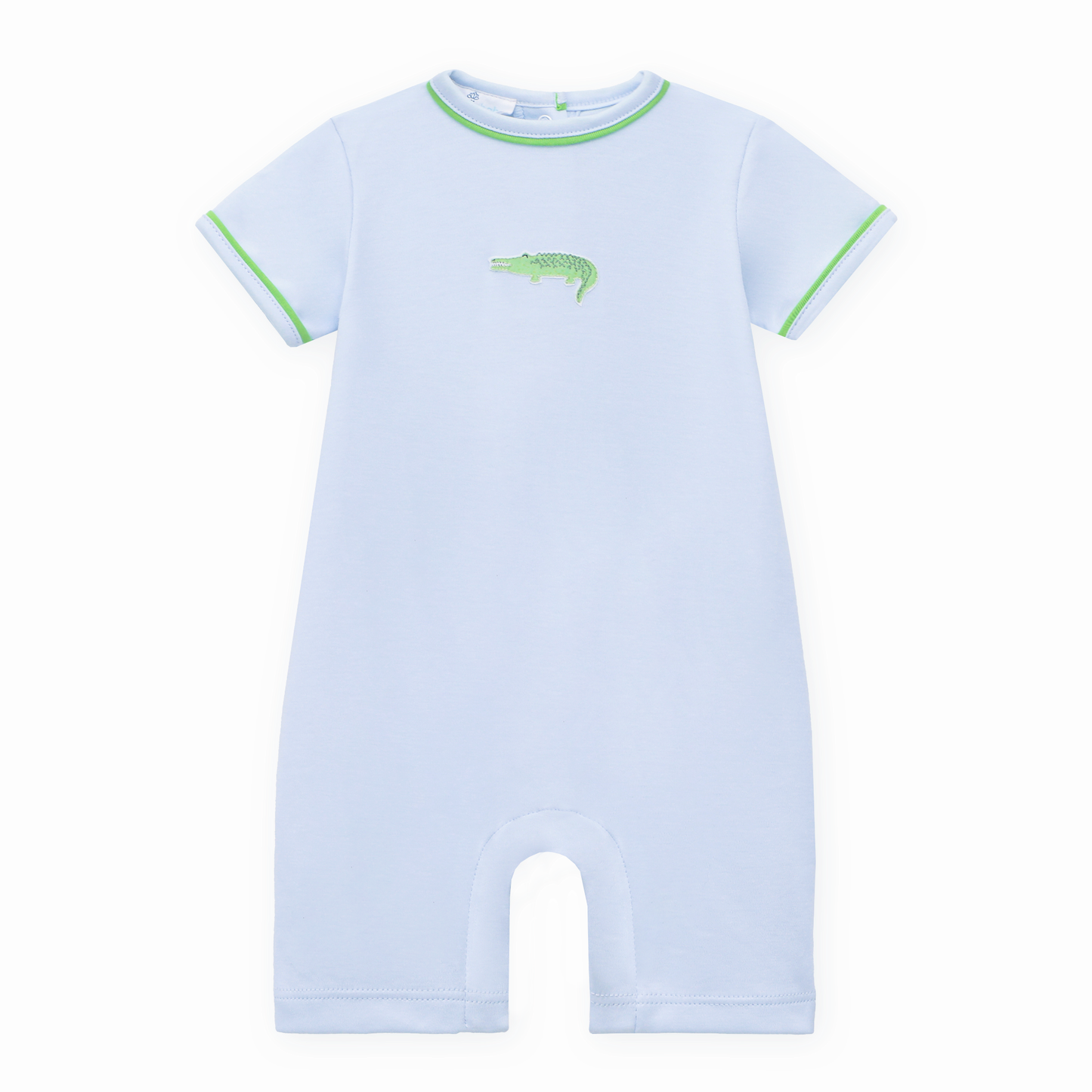 Bayou Baby Short Playsuit - Light Blue