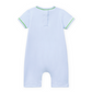 Bayou Baby Short Playsuit - Light Blue