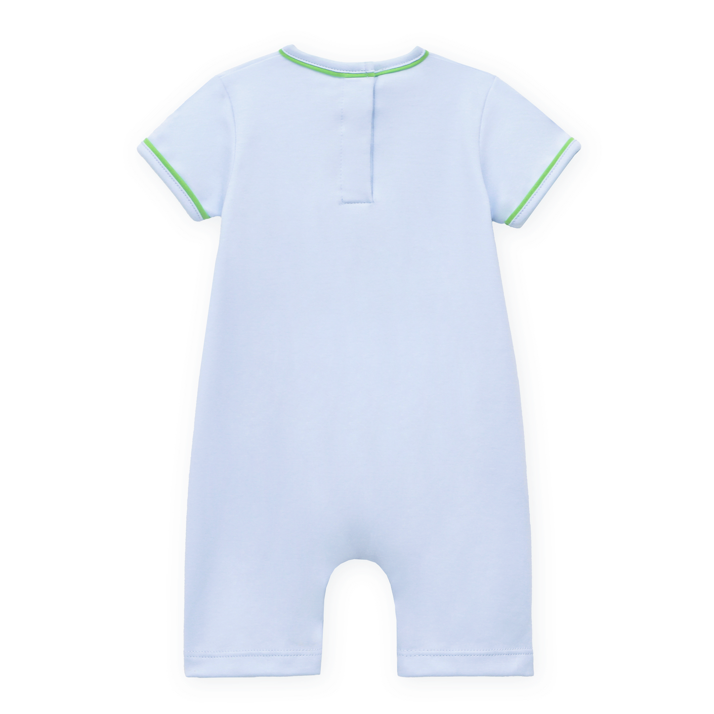 Bayou Baby Short Playsuit - Light Blue
