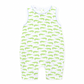 Bayou Baby Print Short Playsuit - Light Blue