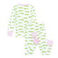 Bayou Baby Long Pajamas - Pink