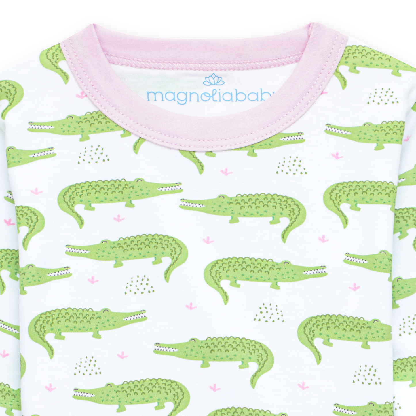 Bayou Baby Long Pajamas - Pink