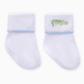 Bayou Baby Hand-Embroidered Socks - Light Blue
