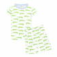 Bayou Baby Short Pajamas - Light Blue