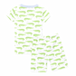 Bayou Baby Short Pajamas - Light Blue