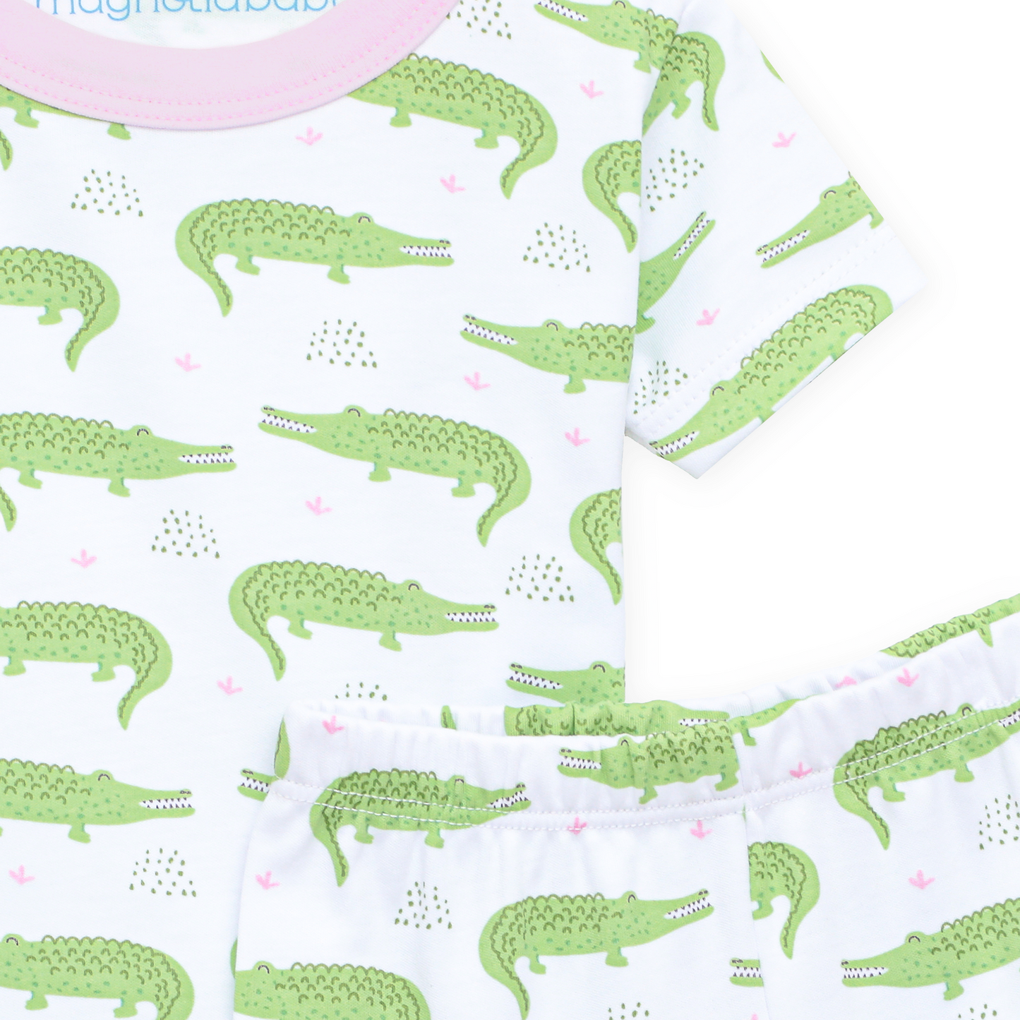 Bayou Baby Short Pajamas - Pink