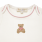 Bear Hugs Lap Bodysuit - Dusty Rose - Luna and Arlo Girl