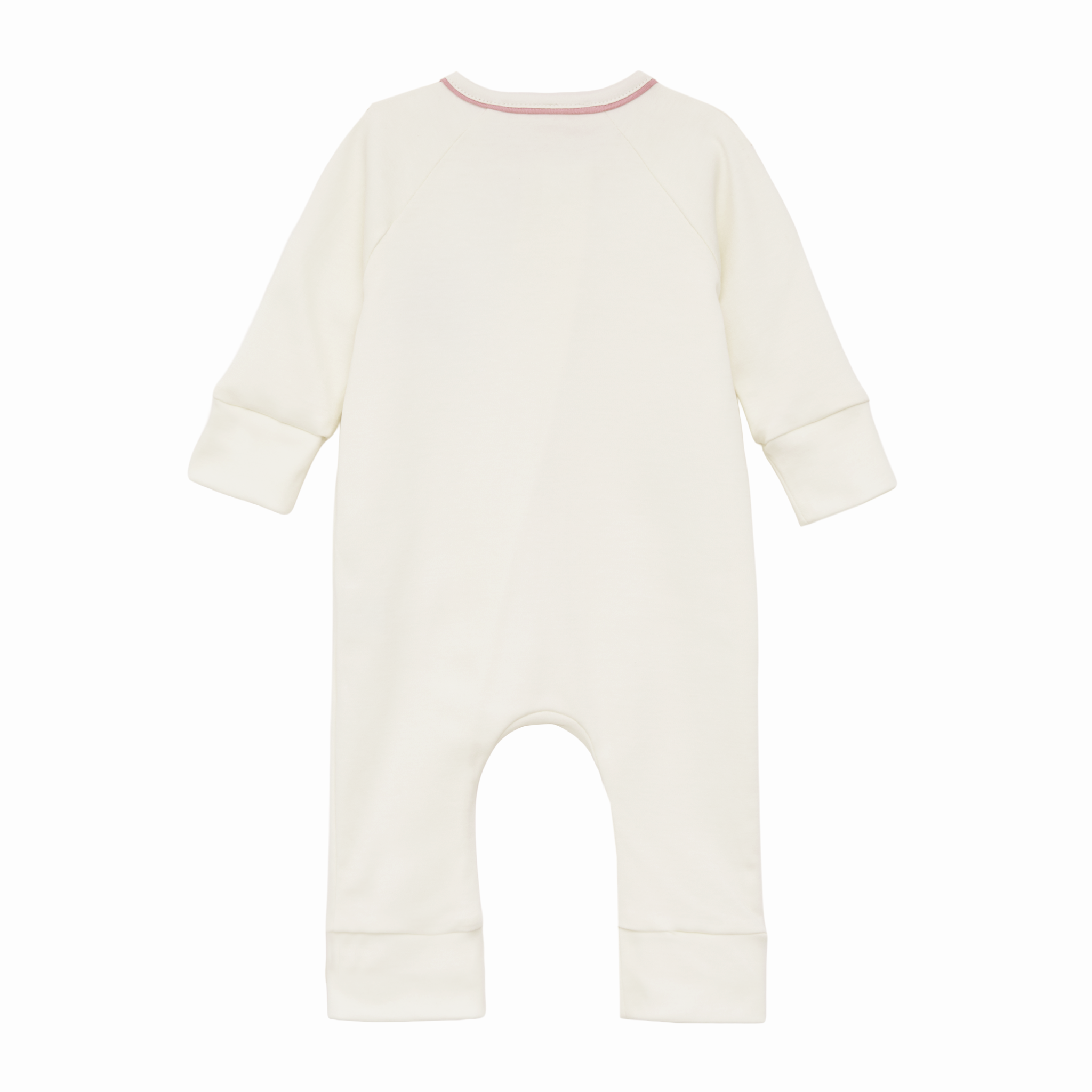 Bear Hugs Zip Playsuit - Dusty Rose - Luna and Arlo Girl