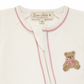 Bear Hugs Zip Playsuit - Dusty Rose - Luna and Arlo Girl