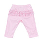 Santa Baby Embroidered Ruffle 2pc Pant Set - Pink - Magnolia Baby Girl
