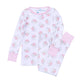 Santa Baby Long Pajamas - Pink - Magnolia Baby Girl
