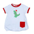 Merry Rexmas Combo Short Sleeve Bubble - Magnolia Baby Boy
